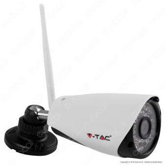 V-Tac VT-5188 Kit Videosorveglianza P2P NVR 4 Canali Wifi 1080p con 4 Telecamere - SKU 8400