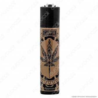Clipper Large Fantasia Leaves Tattoo - Box da 48 Accendini