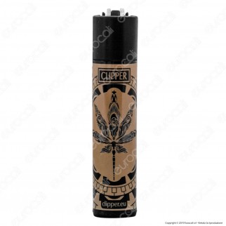 Clipper Large Fantasia Leaves Tattoo - Box da 48 Accendini