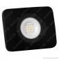 Led Factory Italia Faro LED 10W Ultra Sottile Colore Nero [TERMINATO]