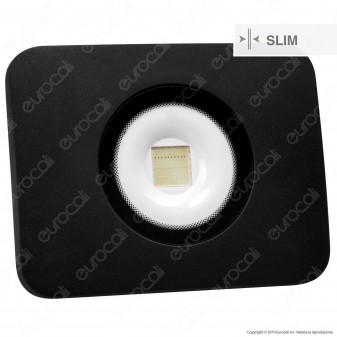 Led Factory Italia Faro LED 30W RGB Multicolore da Esterno con Telecomando Infrarossi - mod. FL-10RGB