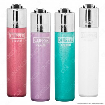 Clipper Micro Fantasia Crystal - 4 Accendini [TERMINATO]