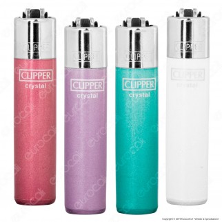 Clipper Micro Fantasia Crystal - 4 Accendini [TERMINATO]