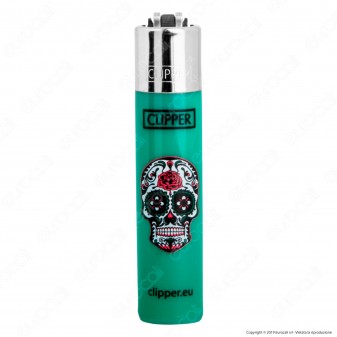 Clipper Micro Fantasia Mexican Skulls - 4 Accendini [TERMINATO]