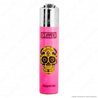 Clipper Micro Fantasia Mexican Skulls - 4 Accendini [TERMINATO]