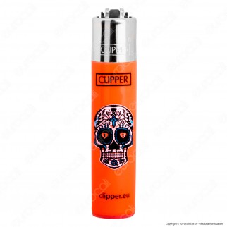 Clipper Micro Fantasia Mexican Skulls - 4 Accendini [TERMINATO]