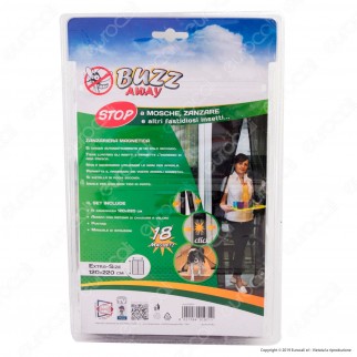 Intergross Buzz Away Zanzariera Magnetica con Chiusura Automatica