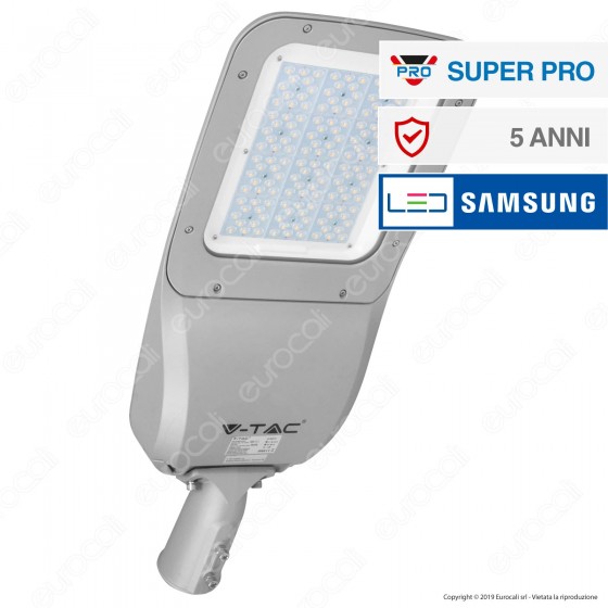 V-Tac SUPERPRO VT-120ST Lampada Stradale LED 120W Lampione SMD Chip V-Tac SUPERPRO VT-120ST Lampada Stradale LED 120W Lampione SMD Chip