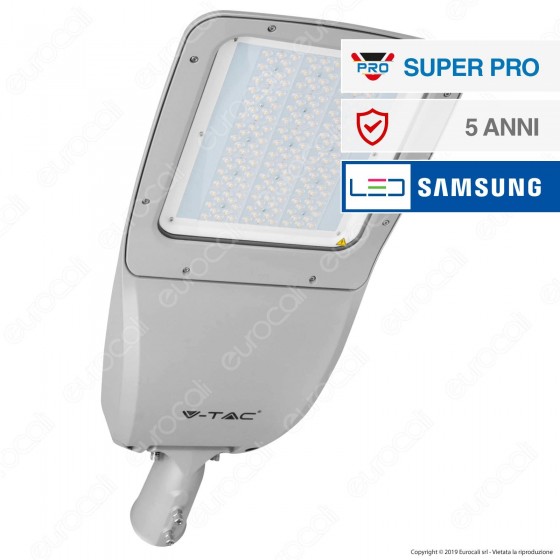 V-Tac SUPERPRO VT-160ST Lampada Stradale LED 160W Lampione SMD Chip V-Tac SUPERPRO VT-160ST Lampada Stradale LED 160W Lampione SMD Chip