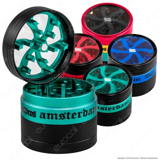 Grinder Tritatabacco 4 Parti in Metallo - Cerchio in Lega Grinder Tritatabacco 4 Parti in Metallo - Cerchio in Lega