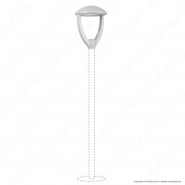 V-Tac SUPERPRO VT-105 Lampione LED da Giardino 100W Lampione SMD Chip Samsung Fascio Luminoso Type 3M - SKU 783