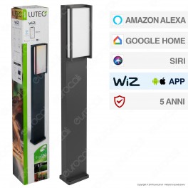 Lutec Qubo Lampada LED da Terra 16W RGB+W 3in1 WiFi IP54 - mod. 5193003118