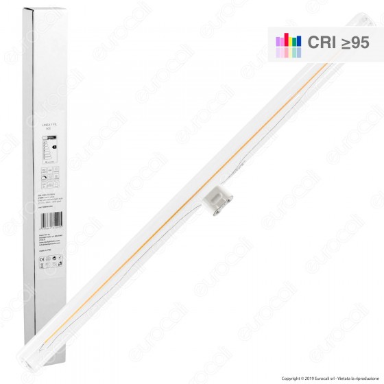 Daylight Lampadina LED S14d 6W Tubolare Attacco Singolo 500mm CRI≥95 Dimmerabile - mod. 700690.00A Daylight Lampadina LED S14d 6W Tubolare Attacco Singolo 500mm CRI≥95 Dimmerabile - mod. 700690.00A