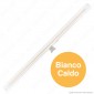 Immagine 2 - Daylight Lampadina LED S14d 6W Tubolare Attacco Singolo 500mm CRI≥95 Dimmerabile - mod. 700690.00A