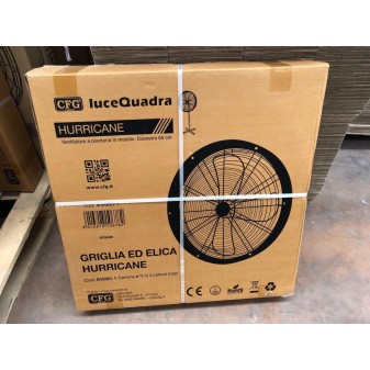 CFG Hurricane Ventilatore a Piantana in metallo 71 cm - Mod. EV065