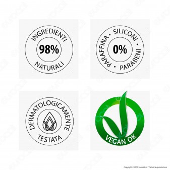 Glenova Cosmetics Maschera per Capelli Ristrutturante con Aloe Vera -