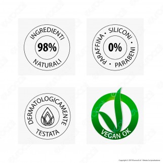 Glenova Cosmetics Maschera per Capelli Ristrutturante con Aloe Vera -