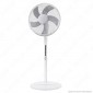 Immagine 1 - CFG Bianco 40 Ventilatore a Piantana 40 cm - Mod. EV073