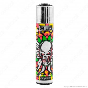 Clipper Large Fantasia Skulls Angels - 4 Accendini