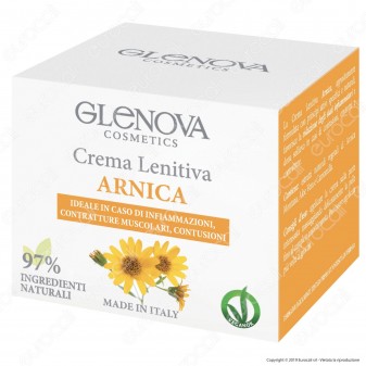 Glenova Cosmetics Crema Lenitiva all'Arnica - Barattolo da 125ml
