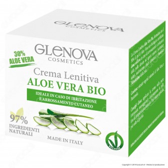 Glenova Cosmetics Crema Lenitiva Multiuso Aloe Vera Bio al 30% -