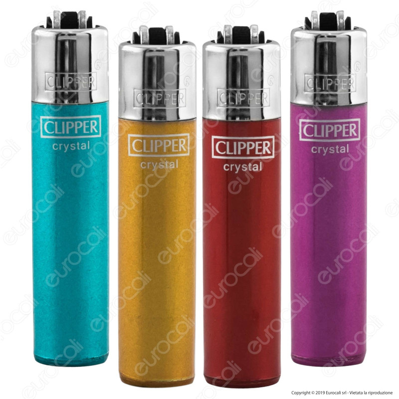 Clipper Micro Fantasia Crystal 5 - 4 Accendini