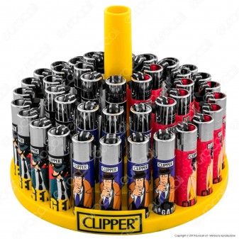 Clipper Large Fantasia Lupin 7 - Box da 48 Accendini
