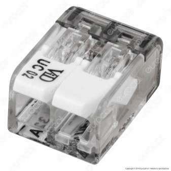 ViolaDirekt Confezione con 100 Connettori Universali a 2 Poli - mod. UC02-BOXXL