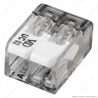 ViolaDirekt Confezione con 100 Connettori Universali a 2 Poli - mod. UC02-BOXXL