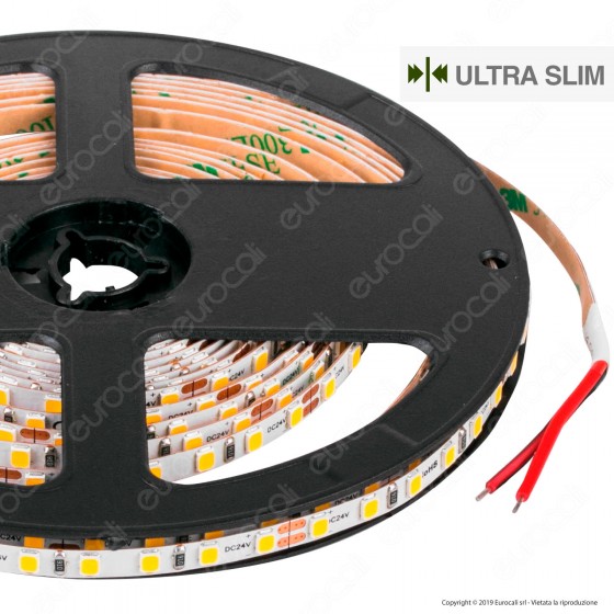 LEDCO Striscia LED 2835 Ultraslim 5mm Monocolore 120 LED/metro 24V LEDCO Striscia LED 2835 Ultraslim 5mm Monocolore 120 LED/metro 24V