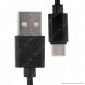 Immagine 2 - V-Tac VT-5302 Pearl Series USB Data Cable Type-C Cavo Colore Nero 1m - SKU 8483