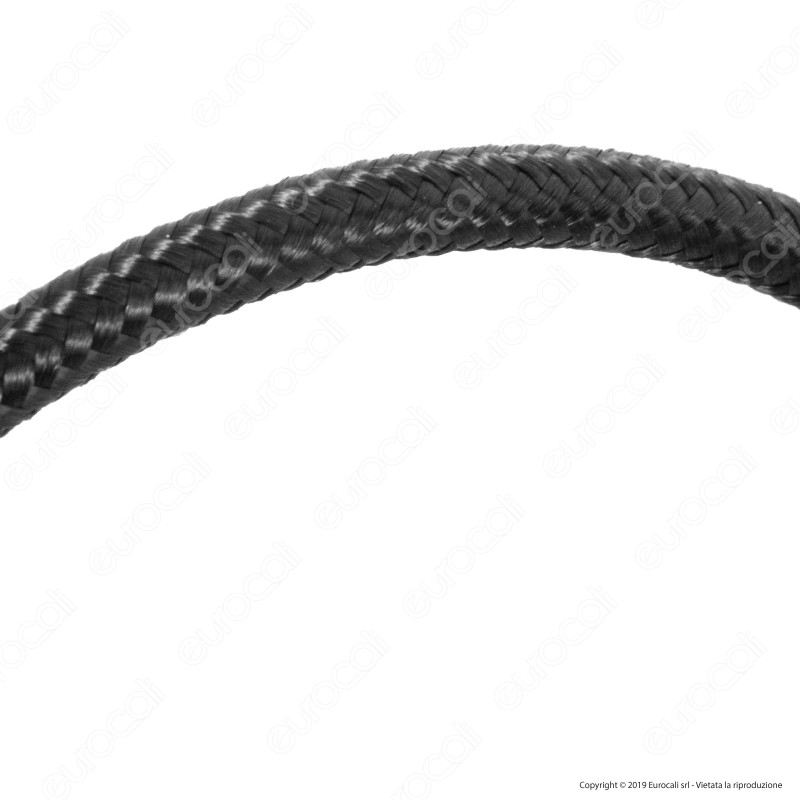 Corda Elastica 4 Mm Cavo In Nylon Nero 7x19 - Spessore 1/8" - 3/16", Lunghezza 50 Piedi, Per Attrezzature Fitness Catena Acciaio - Foto 4