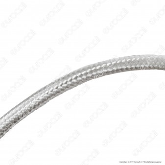 V-Tac VT-5334 Platinum Series USB Data Cable Type-C Cavo in Corda Colore Argento 1m - SKU 8492