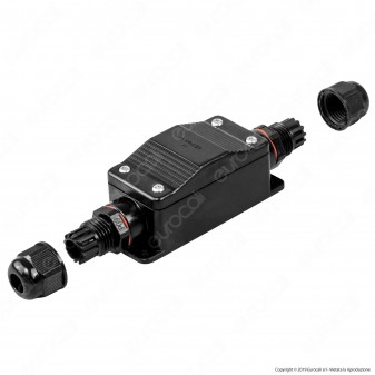 V-Tac Scatola di Derivazione con 2 Terminali IP65 - SKU 11136