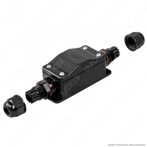 V-Tac Scatola di Derivazione con 2 Terminali IP65 - SKU 11136 V-Tac Scatola di Derivazione con 2 Terminali IP65 - SKU 11136