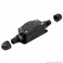 V-Tac Scatola di Derivazione con 2 Terminali IP65 - SKU 11136