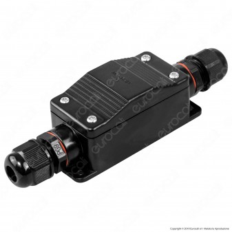 V-Tac Scatola di Derivazione con 2 Terminali IP65 - SKU 11136