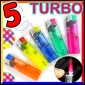 Ciao Turbo Antivento Fantasia Color Glass - 5 Accendini [TERMINATO]