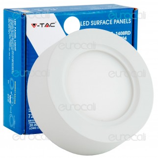 V-Tac VT-1408RD Pannello LED Rotondo 8W SMD5630 - SKU 4805 / 4804 /
