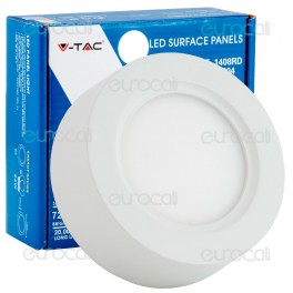 V-Tac VT-1408RD Pannello LED Rotondo 8W SMD5630 - SKU 4805 / 4804 /