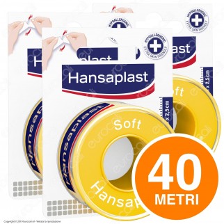 [EBAY] 8x 5metri - HANSAPLAST SOFT Rocchetto Cerotti Ipoallergenico Per Fissaggio Bende