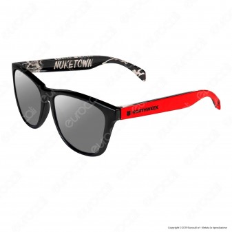 Northweek Edizione Limitata Mod. Call of Duty Nuketown - Occhiali da Sole con Lenti Polarizzate Antigraffio