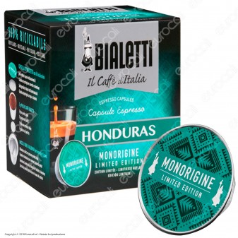12 Capsule Caffè Bialetti Honduras Edizione Limitata Cialde Originali Bialetti