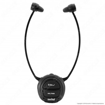 Switel Vita TV L2BT Cuffie Bluetooth Senza Fili per Portatori di Apparecchi Acustici
