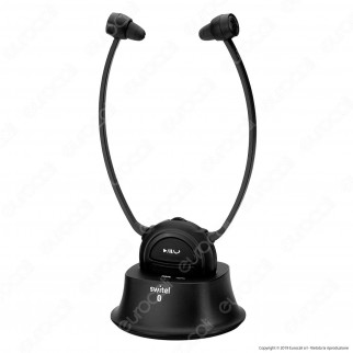 Switel Vita TV L2BT Cuffie Bluetooth Senza Fili per Portatori di Apparecchi Acustici