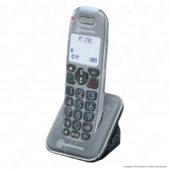 Amplicomms PowerTel 1701 Componente Mobile Aggiuntivo per Telefoni per Portatori di Apparecchi Acustici