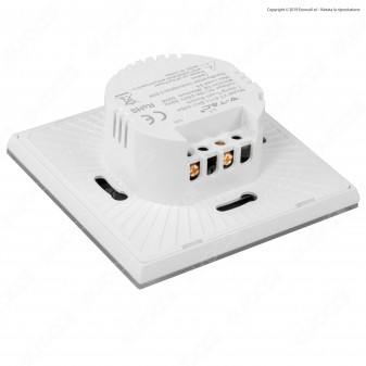 V-Tac Smart VT-5111 Interruttore Touch Colore Bianco con 1 Tasto - SKU 8354