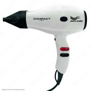 Dana Italia Compact Light Bianco - Asciugacapelli Professionale