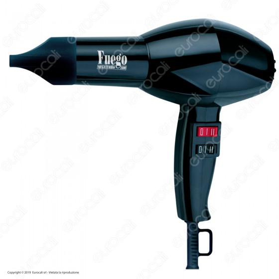 Dana Italia Fuego Megaturbo 2600 - Asciugacapelli Professionale Dana Italia Fuego Megaturbo 2600 - Asciugacapelli Professionale