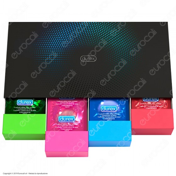 Durex PEI Surprise Me - Confezione Premium da 40 Profilattici Durex PEI Surprise Me - Confezione Premium da 40 Profilattici